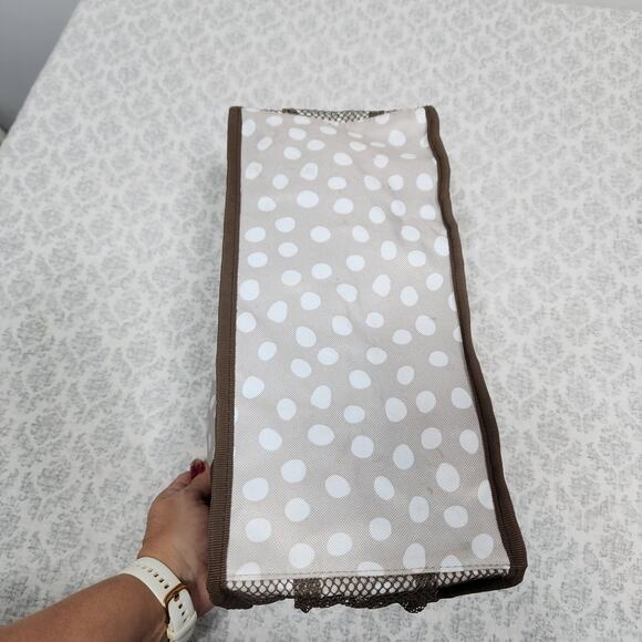 Thirty One Keep it Caddy Mini Organizer Tote Lotsa Dots - Picture 3 of 5